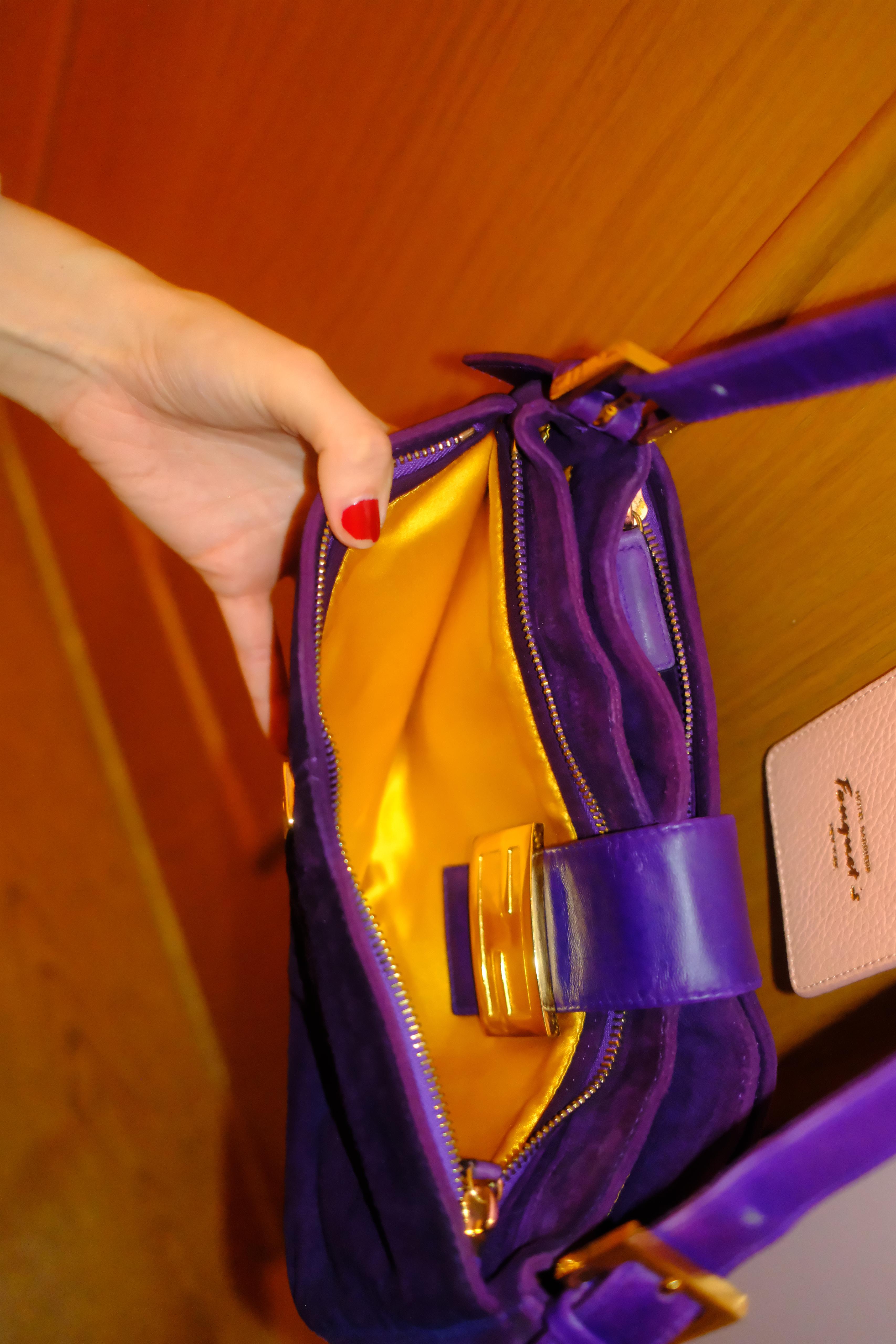 Fendi Suede Baguette