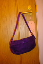 Fendi Suede Baguette