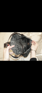 Fendi Grey Zucca Wool