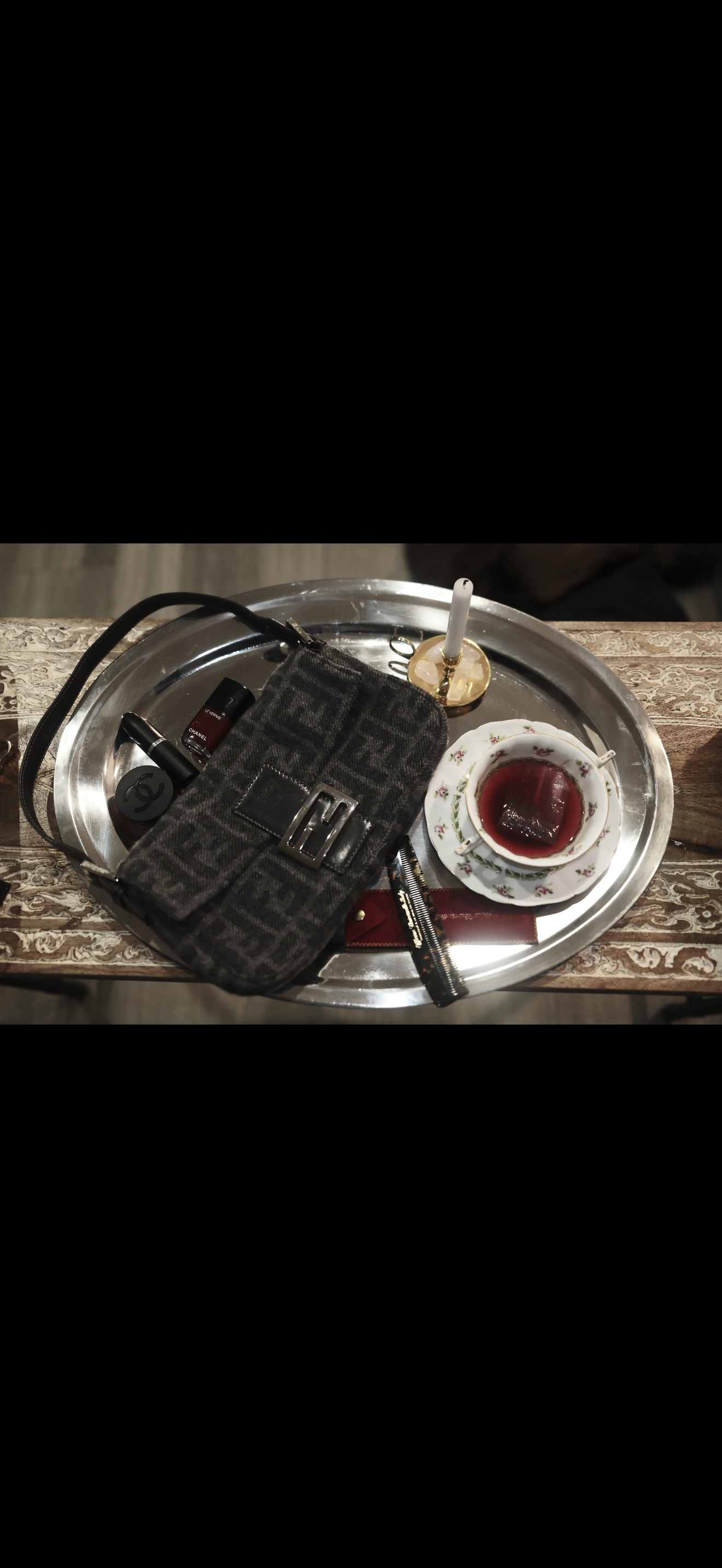 Fendi Grey Zucca Wool